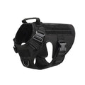 Tactical Dog Harness with Molle Pouches and Leash