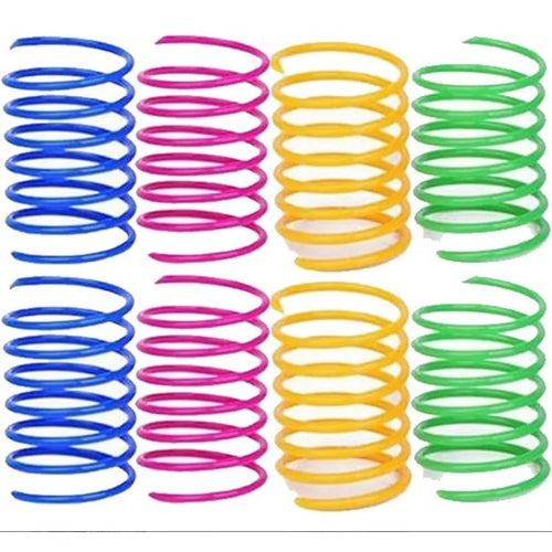 Cat Spring Toy Set - 4 Pack