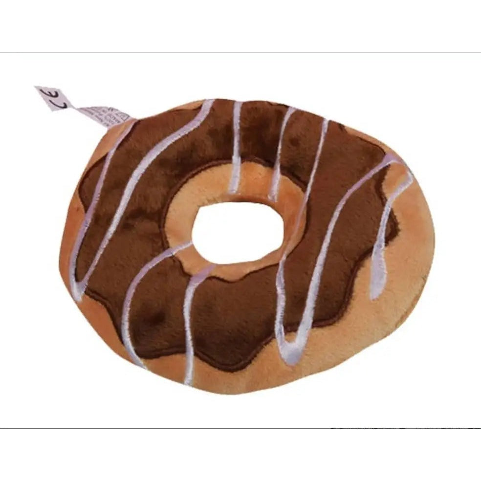 Donut chew toy for dogs