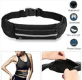 Waterproof Handler Waist Pack in Black with zippered main pocket